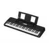 Taustiņinstrumentu tastatūra YAMAHA PSR-E383 — 61 taustiņu pārnēsājama MIDI klaviatūra, LCD displejs, USB, iebūvēti skaļruņi, bateriju darbināma (6), melna