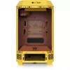 Mini Tornis THERMALTAKE The Tower 250 Butter Caramel — microATX/Mini-ITX, ATX atbalsts, kompakts korpuss