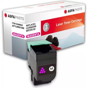 Tonera kasetne AgfaPhoto APTL800X3ME Magenta, 4000 lpp, 1 gab.