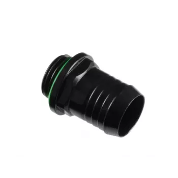 Bitspower BP-MBWP-C01 taisns savienotājs G1/4 ārējā vītne uz 13 mm iekšējo diametru, matēti melns