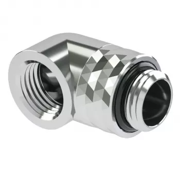 Barrow Adapter TDWT90-V2.5 S — rotējams G1/4 collu vīriņš uz G1/4 collu sieviņu, sudraba krāsa