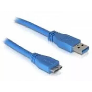 DeLOCK Micro USB 3.0 kabelis 1m, USB A, 5 Gbit/s, zils