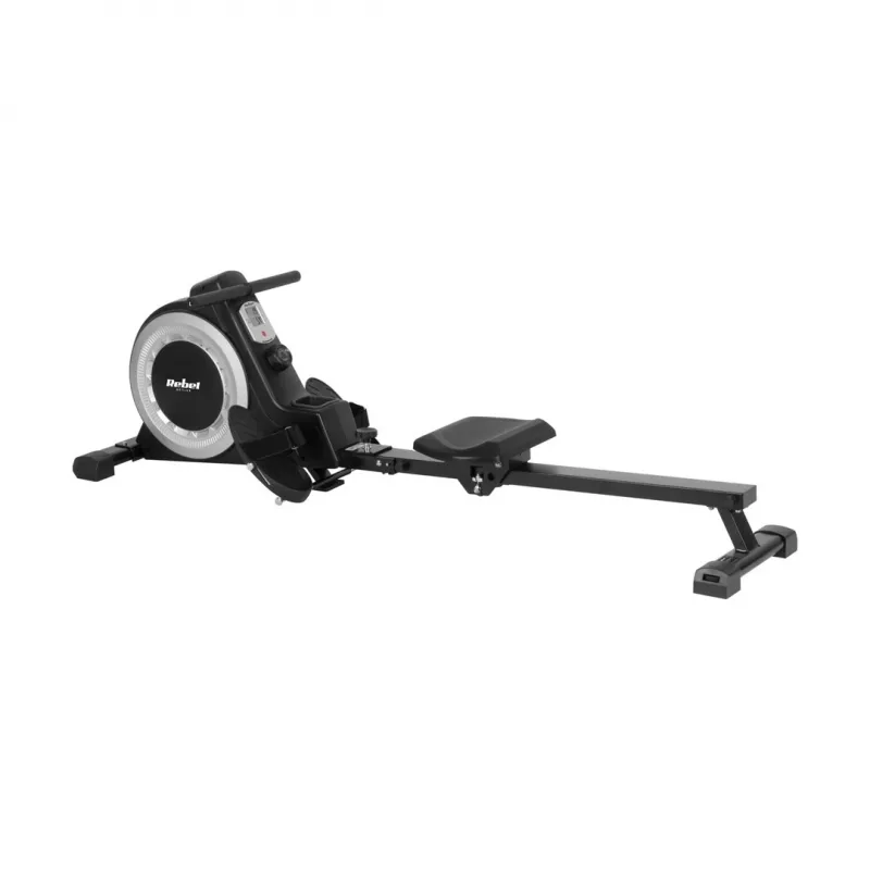 Airēšanas trenažieris Rebel RBA-1005 magnētiskā pretestība, 16 līmeņi, salokāms, max lietotājs 120 kg