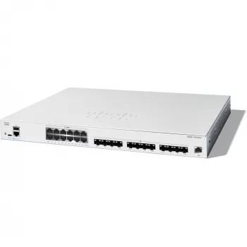 Pārvaldāms tīkla slēdzis Cisco Catalyst 1300-24FP-4X 24 Port GE Pilns PoE 4x10GE SFP+