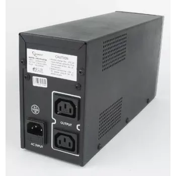 Gembird UPS-PC-652A nepārtrauktās barošanas avots (UPS) Line-Interactive 0.65 kVA 390 W 3 AC kontaktligzdas