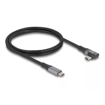 USB C kabelis DeLOCK 81131 1m melns 40 Gbit/s