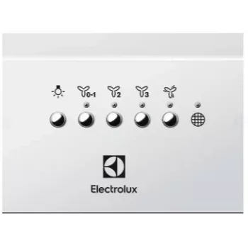 Electrolux LFG719W Iebūvējamais tvaika nosūcējs Balts 580 m³/h