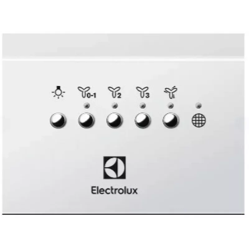 Electrolux LFG719W Iebūvējamais tvaika nosūcējs Balts 580 m³/h