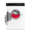 Brīvi stāvoša veļas mazgājamā mašīna AMICA WA3S712BLiSHB, 7 kg, 1200 RPM, 2100 W, LED displejs, Melnas durvis