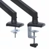Galda stiprinājums monitoram LED/LCD 13-27 inch ART UM-115 gāzes atspere 2-6.5 kg Melns