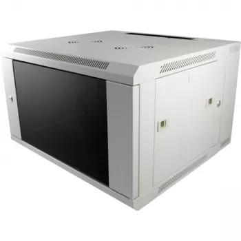 Rack skapis ALLNET SMB6612 Pelēks 33 kg, servera/tīkla korpuss, kompakts grīdas skapis