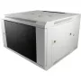 Rack skapis ALLNET SMB6612 Pelēks 33 kg, servera/tīkla korpuss, kompakts grīdas skapis
