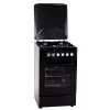 MPM MPM-56-KGM-12B Gāzes/elektriskā plīts Melna