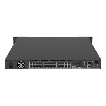 Tīkla video ierakstītājs AXIS S2224 Mk II 24-kanālu, 48 kanālu atskaņošana, 7680×4320, 6 TB HDD, 256 GB SSD, RAID 0/1/10, 1U, Melns
