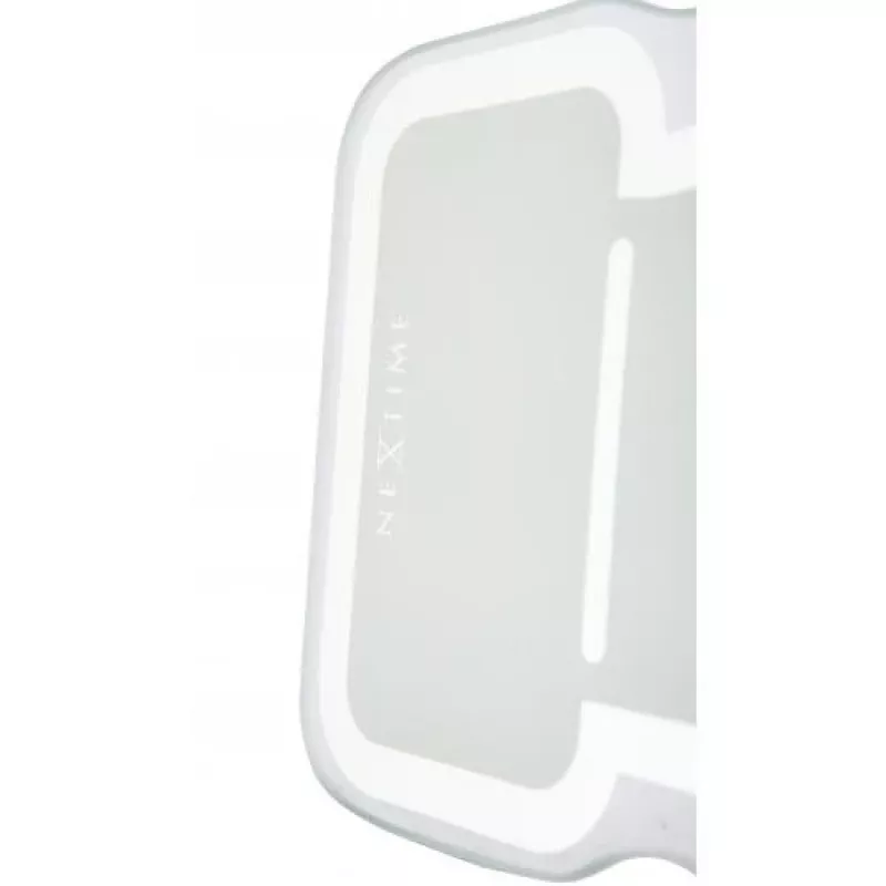 NeXtime klok 5185wi Mini Thumbs Up, 20.5x21 cm, sienas, balts/sudrabs