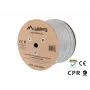 Tīkla kabelis Lanberg LCS7L-11CU-0305-S RJ45 Cat7 305 m Balts