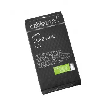 Cablemod CM-ASK-S2KW-R AIO - automobiļa uzmavu komplekts (Series 2), Krāsa melnbalta