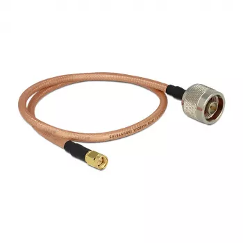 Koaksiālais kabelis RG-142 DeLOCK 88896 0,4 m SMA