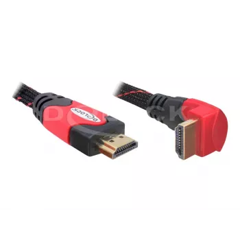 HDMI kabelis DeLOCK 82688 5m Melns Sarkans