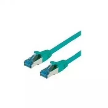 VALUE - Patch-Cable - RJ-45 (Tēviņš) uz RJ-45 (Tēviņš) - 1,5 m - SFTP, PiMF - CAT 6a - Bezhalogēna, Liets, Aizsargāts pret aizķeršanos, Daudzdzīslu - Zaļš (21.99.1993)