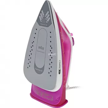 Braun FreeStyle 3 FI 3124 sausā un tvaika gludeklis ar keramikas zoli, 2400 W, violets