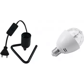 EUROLITE LED komplekts BC-1 RGB trīsstūra ligzda, melna
