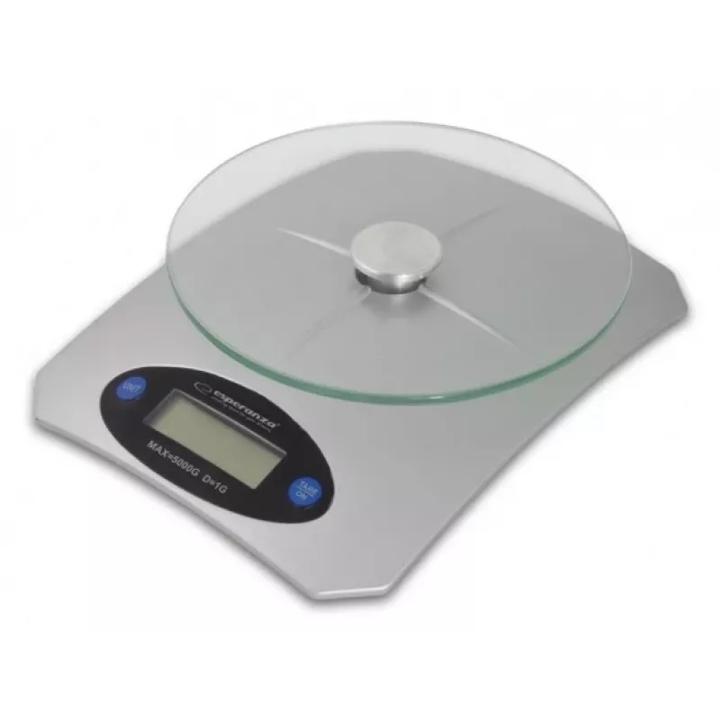 Virtuves svari ESPERANZA Avocado Grey — 5 kg, bambusa platforma, g/lb/oz