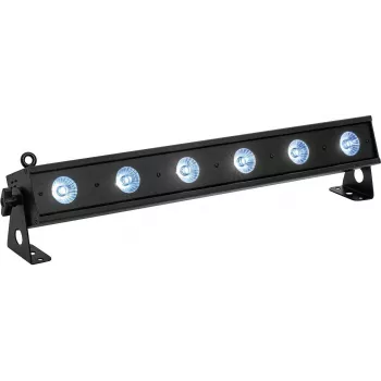 EUROLITE LED BAR-6 QCL RGB+WW (51930389) — LED bāra gaisma ar RGB un silti baltu kanālu