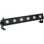 EUROLITE LED BAR-6 QCL RGB+WW (51930389) — LED bāra gaisma ar RGB un silti baltu kanālu