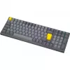 Celeris 1800, spēļu tastatūra pelēka, DE izkārtojums, ENDORFY Yellow by Gateron