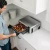 Ninja SP101 Single 10 L Brīvstāvošs 2400 W Karstā gaisa fritieris Melns, Nerūsējošais tērauds