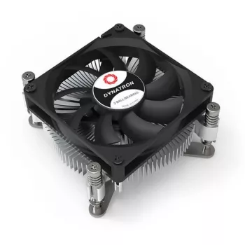 CPU dzesētājs Dynatron Z60 LGA1851 LGA1700, alumīnija korpuss, 80 mm ventilators
