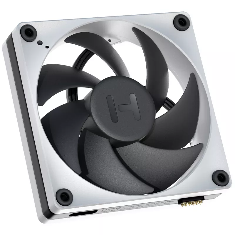 HYTE THICC FP12 120mm korpusa ventilators 3 komplektā balts
