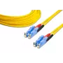 Lightwin LDP-09 LSH-LSH 10.0 Duplekss LWL šķiedras lēciena kabelis - SM - LSH - LSH