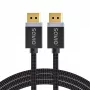 SAVIO DisplayPort (vīriņš) - DisplayPort (vīriņš) kabelis, V1.4, 3 m, CL-176