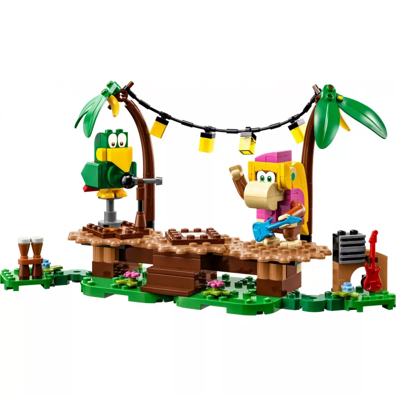 LEGO Super Mario Jungle Jam paplašinājuma komplekts 71421 ar Diksiju Kongu – interaktīvas spēles paplašinājums