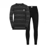 Bērnu apakšveļas komplekts Odlo Set long ACTIVE WARM ECO SET, izmērs 164 cm, melns un pelēks