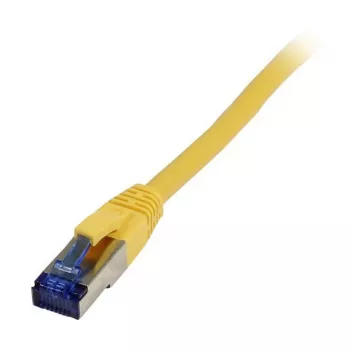 Savienojuma kabelis RJ45 - CAT6A 500MHz - 0,5m - dzeltens - S-STP (S/FTP) - TPE/LSZH (Superflex) - AWG26 - Syner