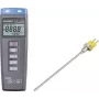 VOLTCRAFT K102 + TP 200 temperatūras mērīšanas instruments -200 līdz +1370 °C, K tipa zonde
