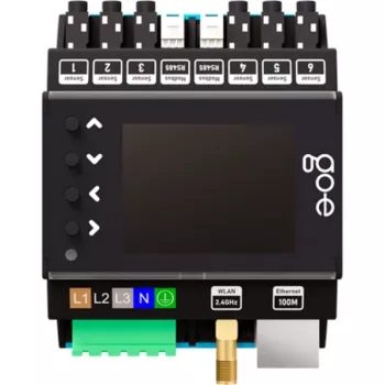 Go-e kontrolieris go-e Charger lādētājiem (Gemini un HOME sērijas), melnā krāsā