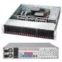 Supermicro SC216 BAC-R920LPB - Rack - 2U - uzlabots paplašināts ATX - SATA/SAS - karstā nomaiņa - 920 W - melns