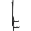 Manhattan Soundbar Mount Universal — sienas vai VESA stiprinājums skaņas joslai līdz 15 kg, dziļuma regulēšana, montāža virs vai zem TV, melns