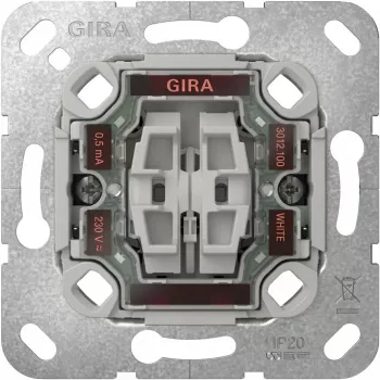 Gira Wipp‑Kontroll slēdža ieliktnis 311500 — vadības un indikācijas modulis