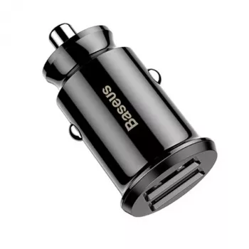 Baseus CCALL-ML01 autolādētājs 2×USB 3.1 A āra lietošanai