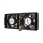 Dzesēšanas ventilators Extralink 2 FANS ROOF COOLING UNIT 220V AC Melns Metāls