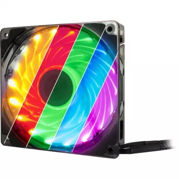 INTER-TECH Argus L-12025 Aura 120mm ARGB korpusa ventilators