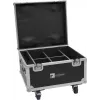 Roadinger transporta kaste 4× AKKU IP PAR 7 QCL WDMX ar uzlādes funkciju modelis 31005182
