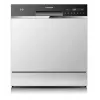 Trauku mazgājamā mašīna Toshiba DW-08T2EE(W)-PL, 8 komplekti, F energoklase, 49 dB, 55×59×50 mm