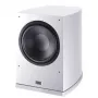 Subwoofer Heco Victa Elite SUB 252 A – kompakts aktīvais zemfrekvences skaļrunis, balts