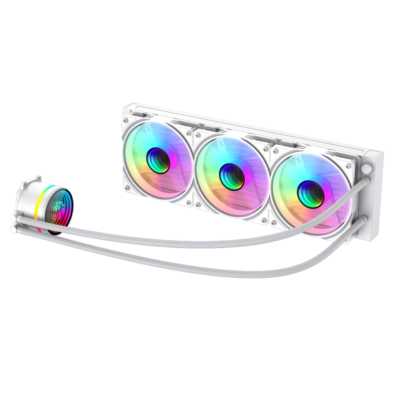 Gamemax ICEBURG 360 INFINITY WH | Šķidruma dzesēšanas sistēma CPU | Balta